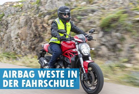 Warum Airbags zur Motorrad-Ausbildung gehren!