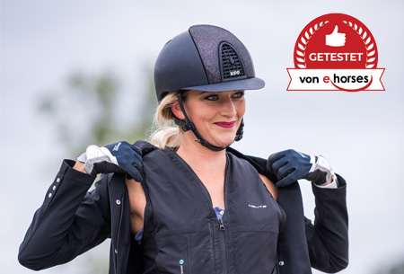 ehorses testet: ZIP'IN 2.0 Airbag Sicherheitsweste von Helite