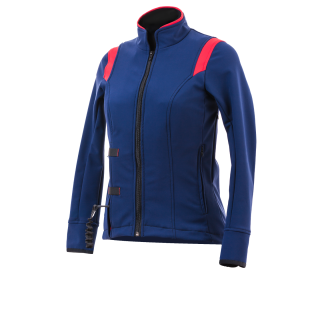 Sonderset ZIP´IN 1.0 inkl. Softshell Jacke blau/rot Child L