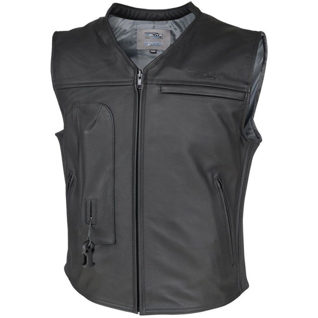 Custom Leder Weste Gr. XL