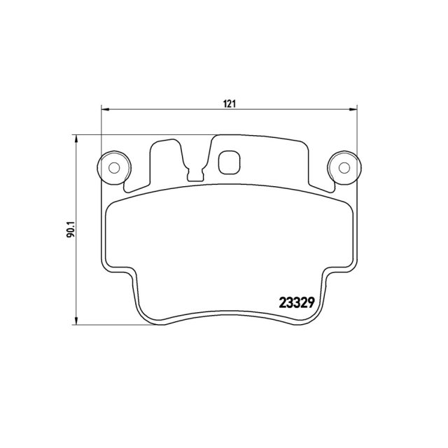 Tarox Bremsbeläge 112 Strada passend für Porsche 911 (996) 3.6 Carrera