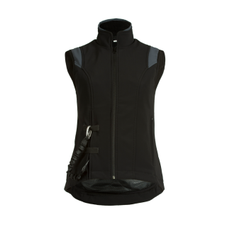 Airshell-Weste schwarz/grau Child L