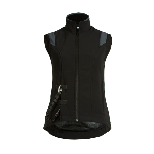 Airshell-Weste schwarz/grau L