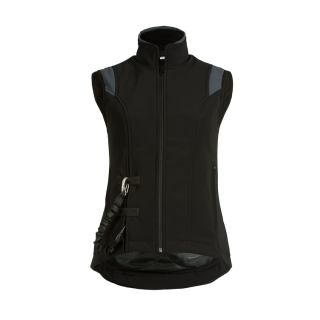 Airshell-Weste schwarz/grau XL
