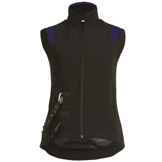 Airshell-Weste schwarz/blau 2XL