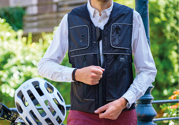 Helite B'Safe Airbag-Weste für Fahrradfahrer