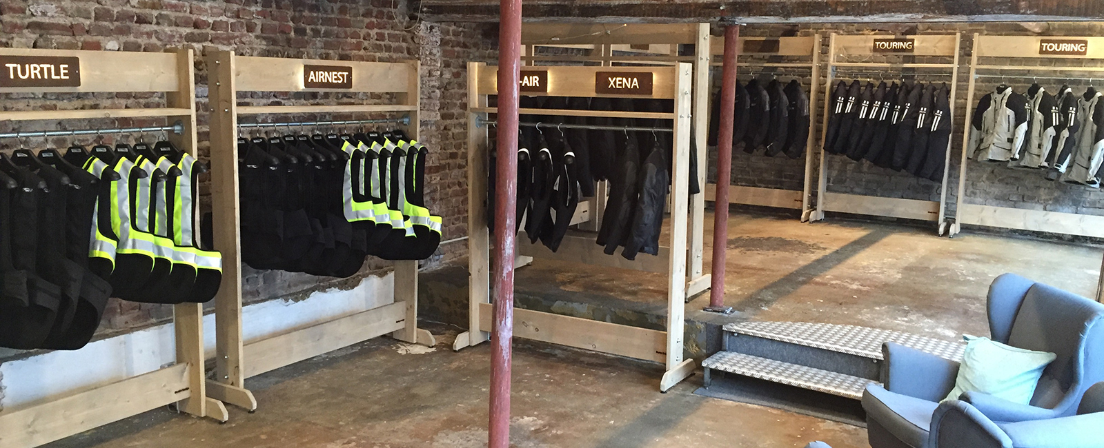 Airbag-Jacken und Airbag-Westen im Helite Store Rheinland